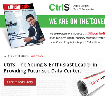 CtrlS- on Silicon India cover