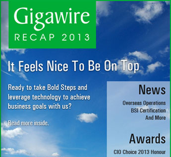 Gigawire Recap 2013