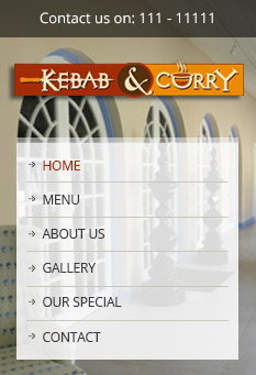 Kabab & curry